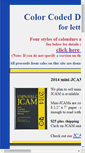 Mobile Screenshot of lettercarriercalendars.com